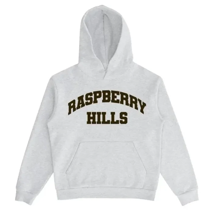 Raspberry Hills Grey Hoodie