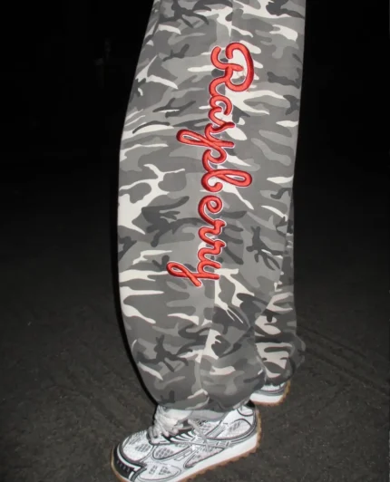 Raspberry Hills Snow Camo Sweats